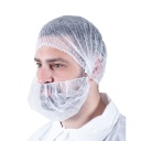 cubre barbas blanco modelo