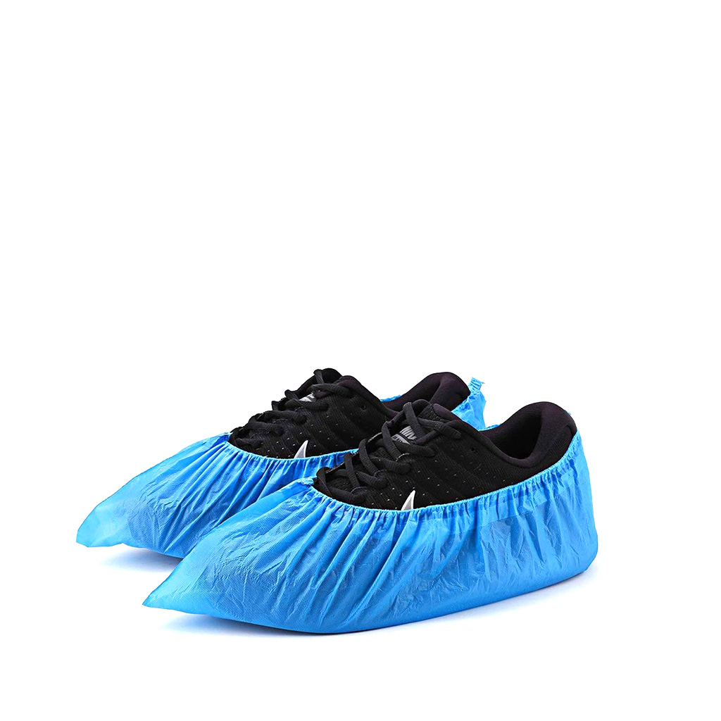 cubre calzado calzas desechable azul