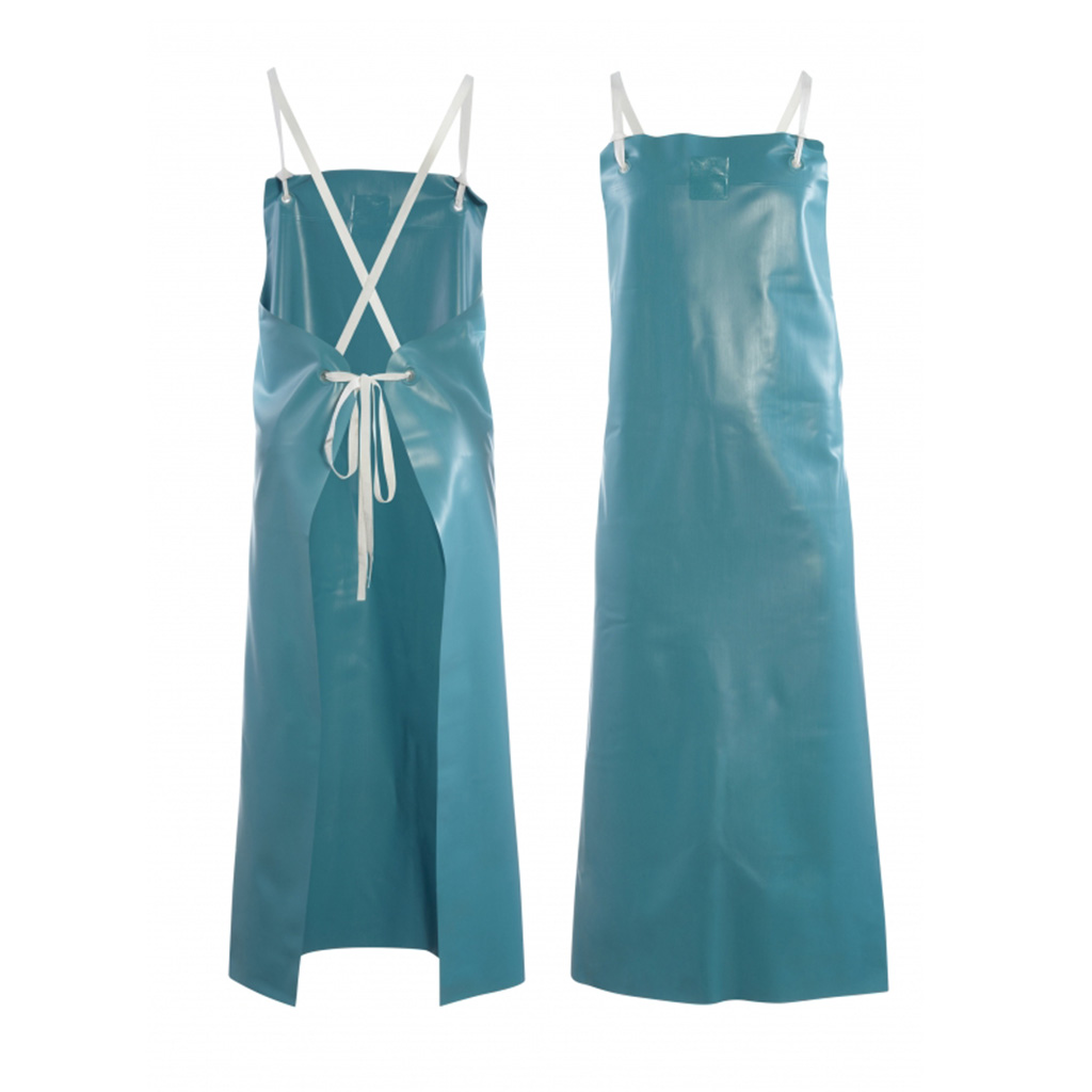 Delantal PVC impermeable - verde