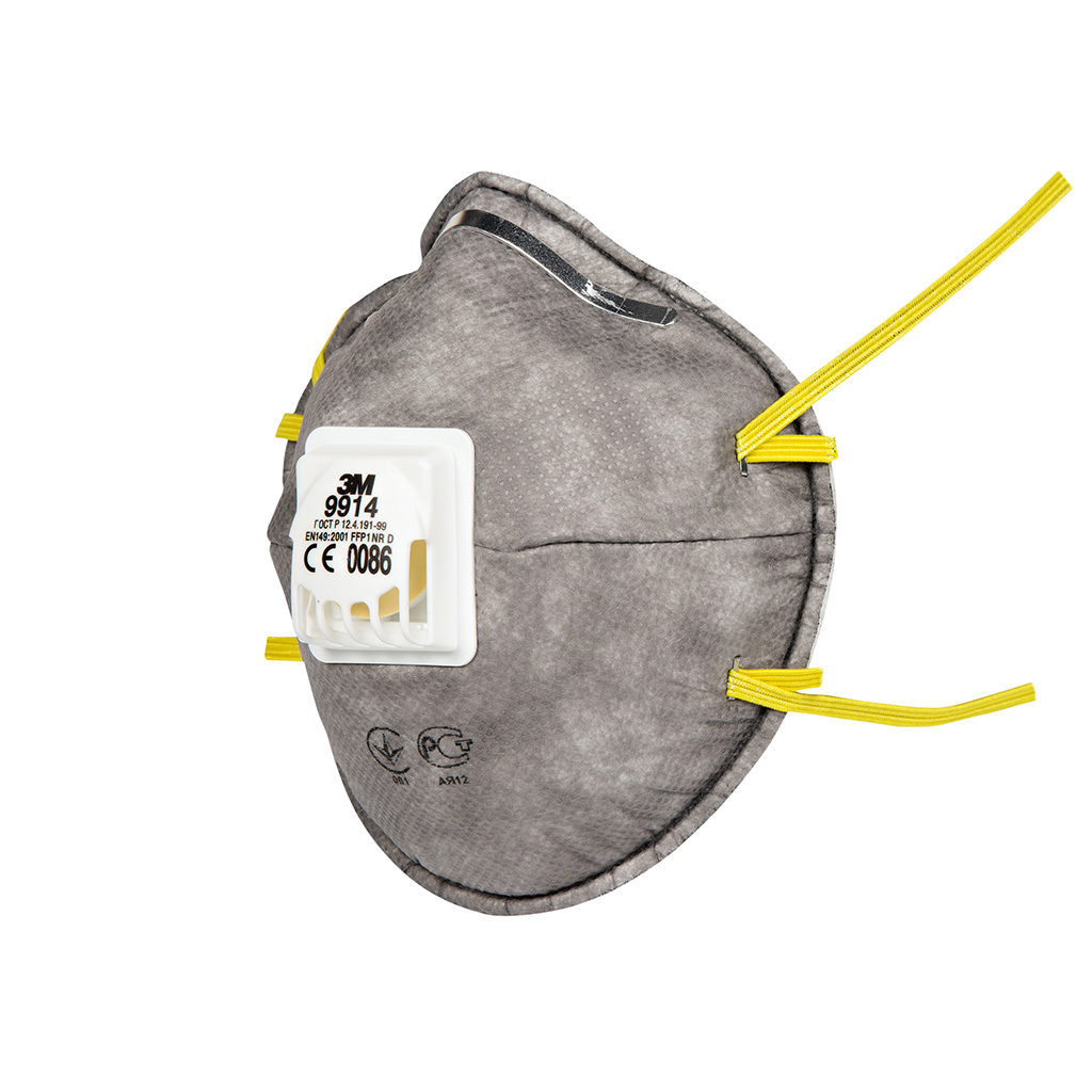mascarilla desechable no reutilizable ffp1 3m 9914 con valvula