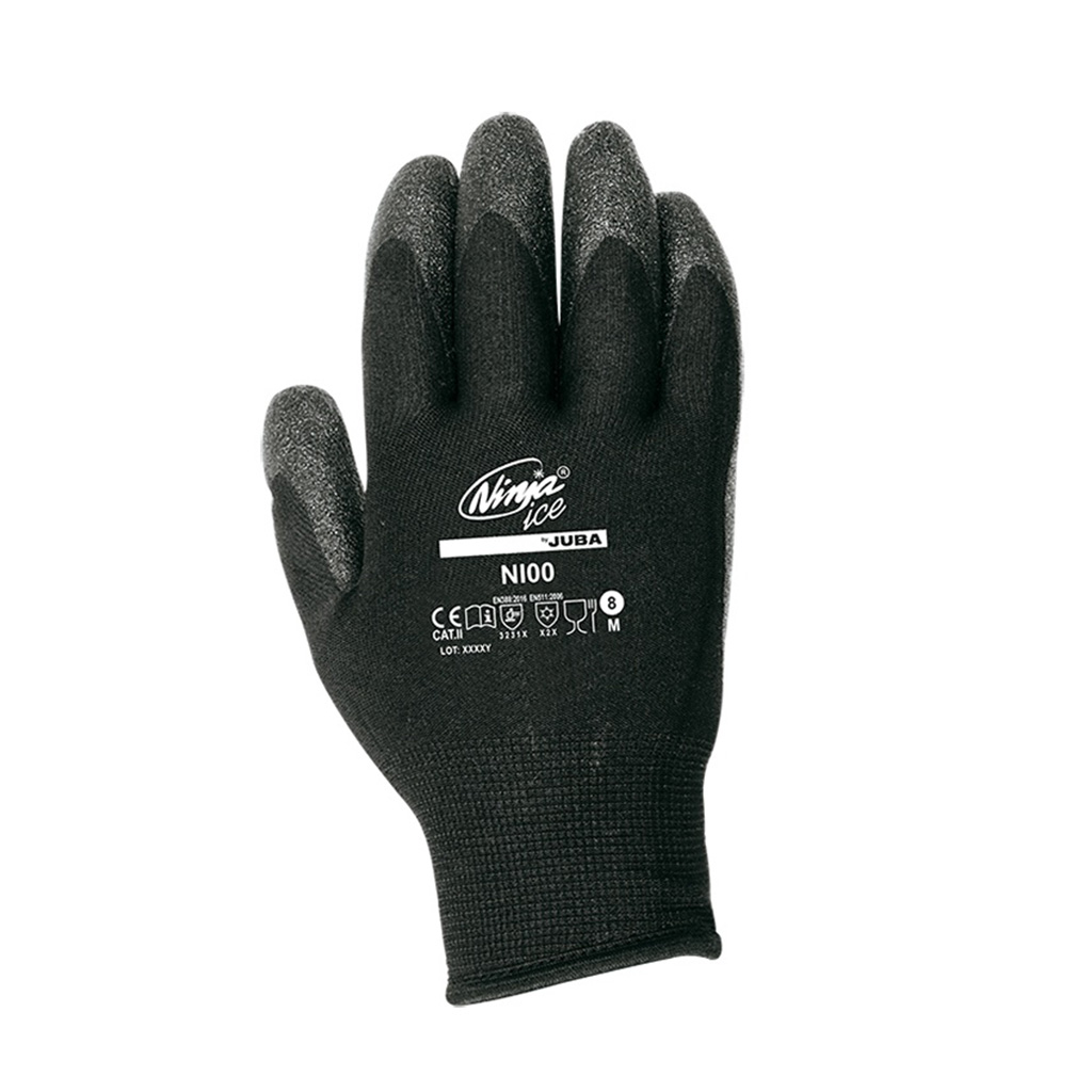 Guante nylon con vulrizo recubrimiento PVC protec. térmica NI00 Ninja Ice