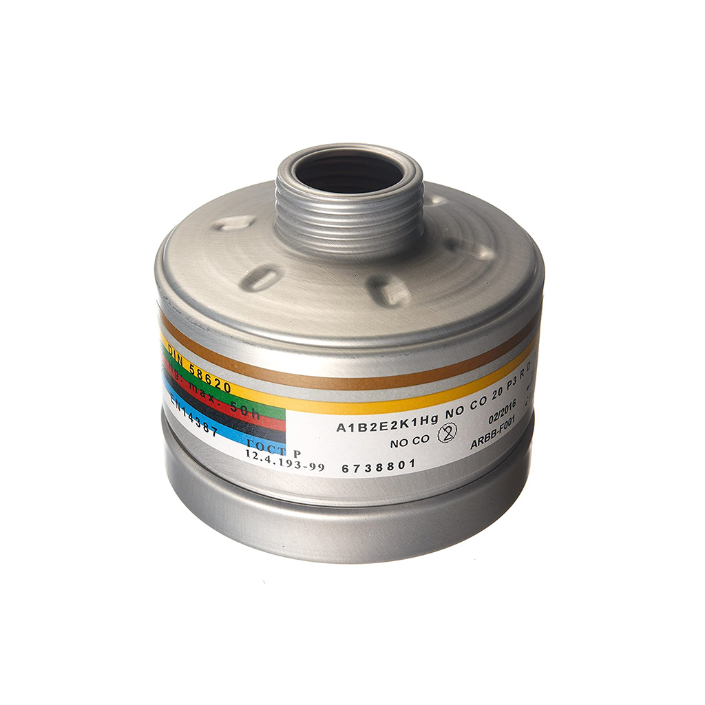 Filtro combinado Rd40 A1B2E2K1 Hg NO CO 20 P3 R D