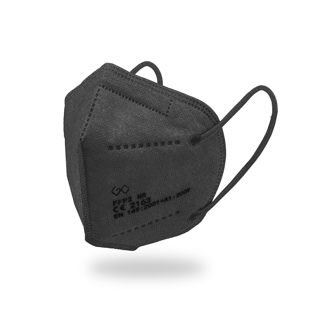 Mascarilla FFP2 desechable NR negra