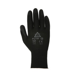 Guante poliéster riesgo mecánico KSPU100 Keep Safe